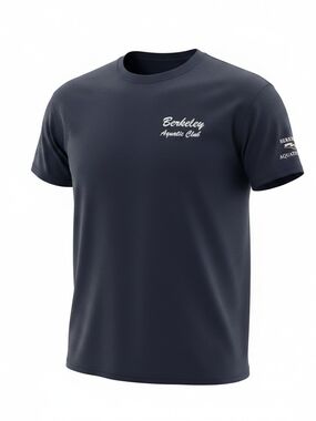 Gildan Navy Berkeley Aquatic Club Short Sleeve Tee